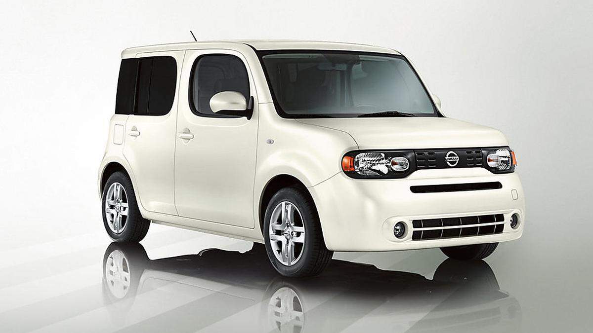 2008 bis 2011: Der Nissan Cube hielt sich nur kurz in Europa