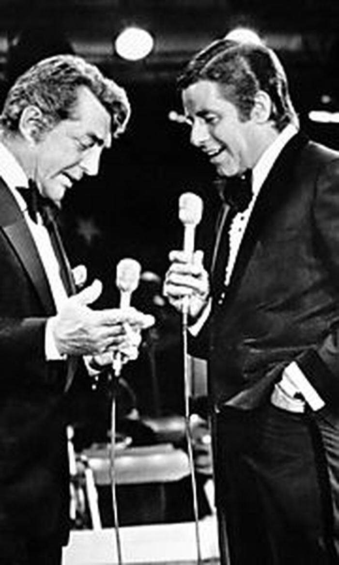 Dean Martin (links) und Jerry Lewis
