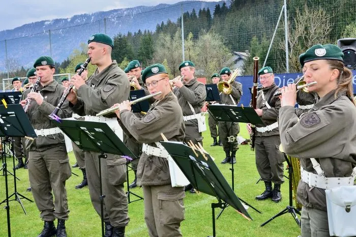 Im Mittelpunkt dieses Events stand aber die Militärmusik Kärnten unter der Gailtaler Stabführung von Dietmar Pranter.