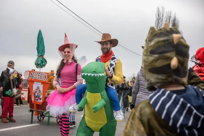 Fasching in Kalsdorf bei Graz, am 14.2. 2026.