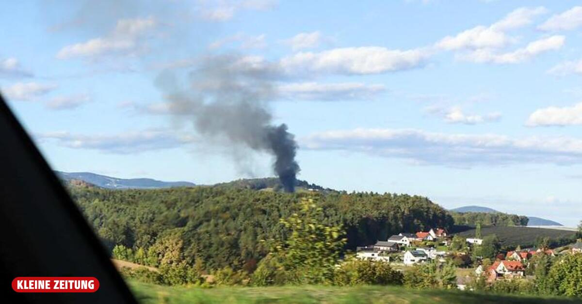 First responders in Hirnsdorf: