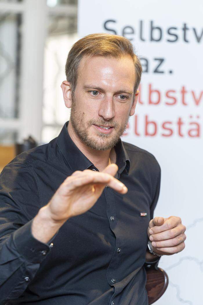 Bernhard Bauer, Leiter der Regionalstelle Graz der Wirtschaftskammer 