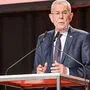 Bundespräsident Alexander Van der Bellen beim APA-Festakt