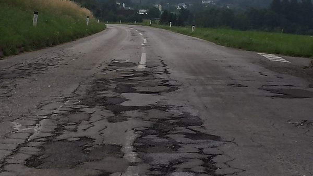 Dieser Straßenabschnitt wird ab Montag saniert