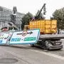 Ein Müll-Lkw des Magistrats rammte im Jänner mit ausgefahrenem Kran einen Überkopfwegweiser in Klagenfurt – ein besonders auffälliges Beispiel für Unfälle mit Fahrzeugen der Stadt