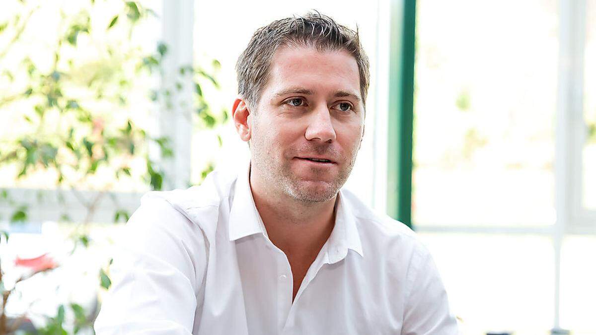 Der designierte Vizebürgermeister Philipp Liesnig wird Finanz- und Bildungsreferent