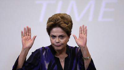 Präsidentin Dilma Rousseff: Auslandsreisen abgesagt 