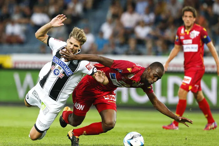 Stefan Hierländer und Babacar Diallo