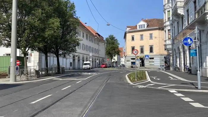 Wieder offen: die Belgiergasse