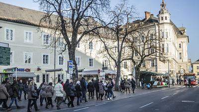 An Einkaufssamstagen im Advent passt die Frequenz in Klagenfurt