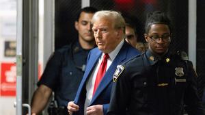 Donald Trump | Donald Trump steht in New York wegen des Schweigegeld-Prozesses vor Gericht
