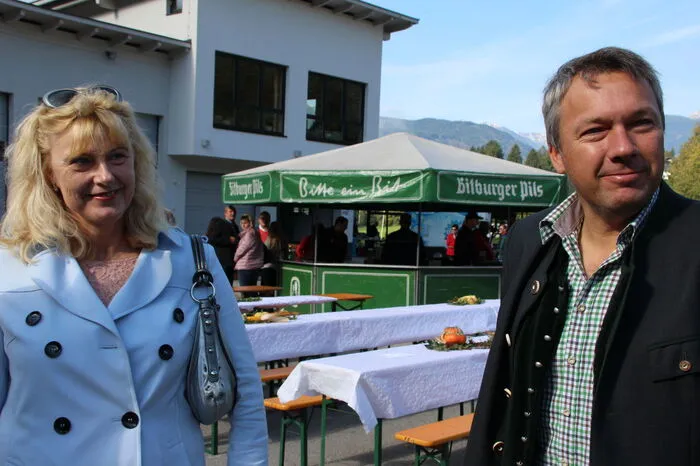 Auch Ski-Olympiasieger Fritz Strobl machte seine Aufwartung.
