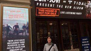 Bon Jovi stellte neues Album im Palladium Theatre in London vor: Melanie Gössinger war dabei