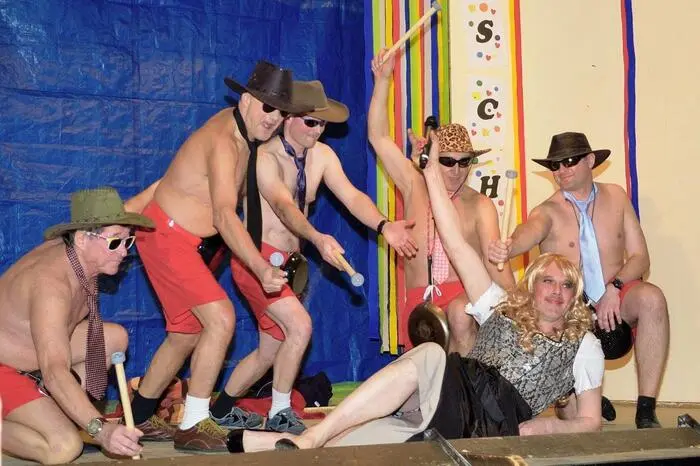 Das Männerballet aus Eisenerz.
