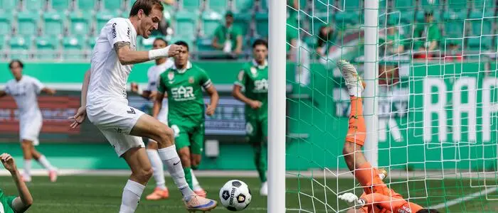 Fabian Schubert traf im Nachschuss zum 1:0 für Voitsberg