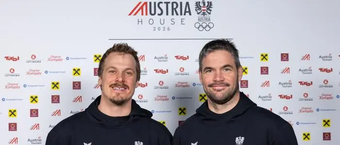 Manuel Feller (links) und Vincent Kriechmayr