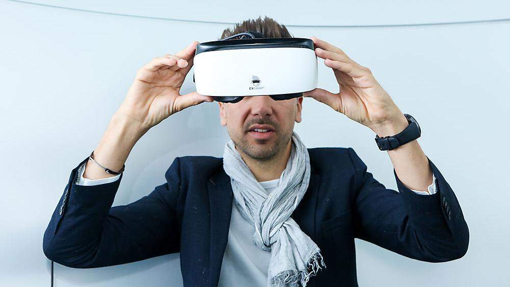 Es dauerte nicht einmal einen Tag, bis die VR-Brille ExChimp auf Kickstarter das Finanzierungsziel erreicht hat