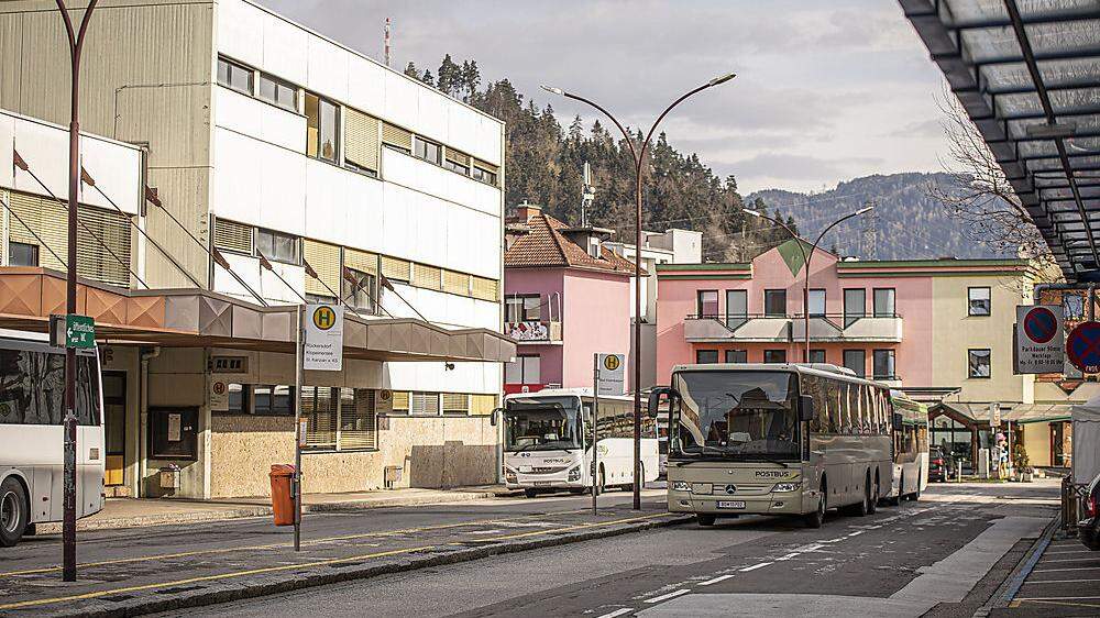 Der Busbahnhof in Völkermarkt wird umgebaut