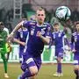 BREGENZ,AUSTRIA,18.FEB.24 - SOCCER -  ADMIRAL Bundesliga, SC Austria Lustenau vs SK Austria Klagenfurt. Image shows Florian Jaritz (Klagenfurt).
Photo: GEPA pictures/ Oliver Lerch