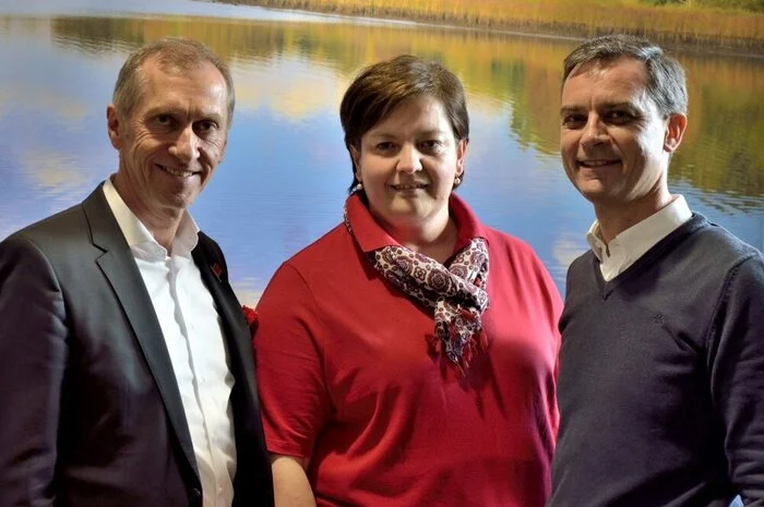 AK-Präsident Josef Pesserl besuchte die Feier in Neudau.