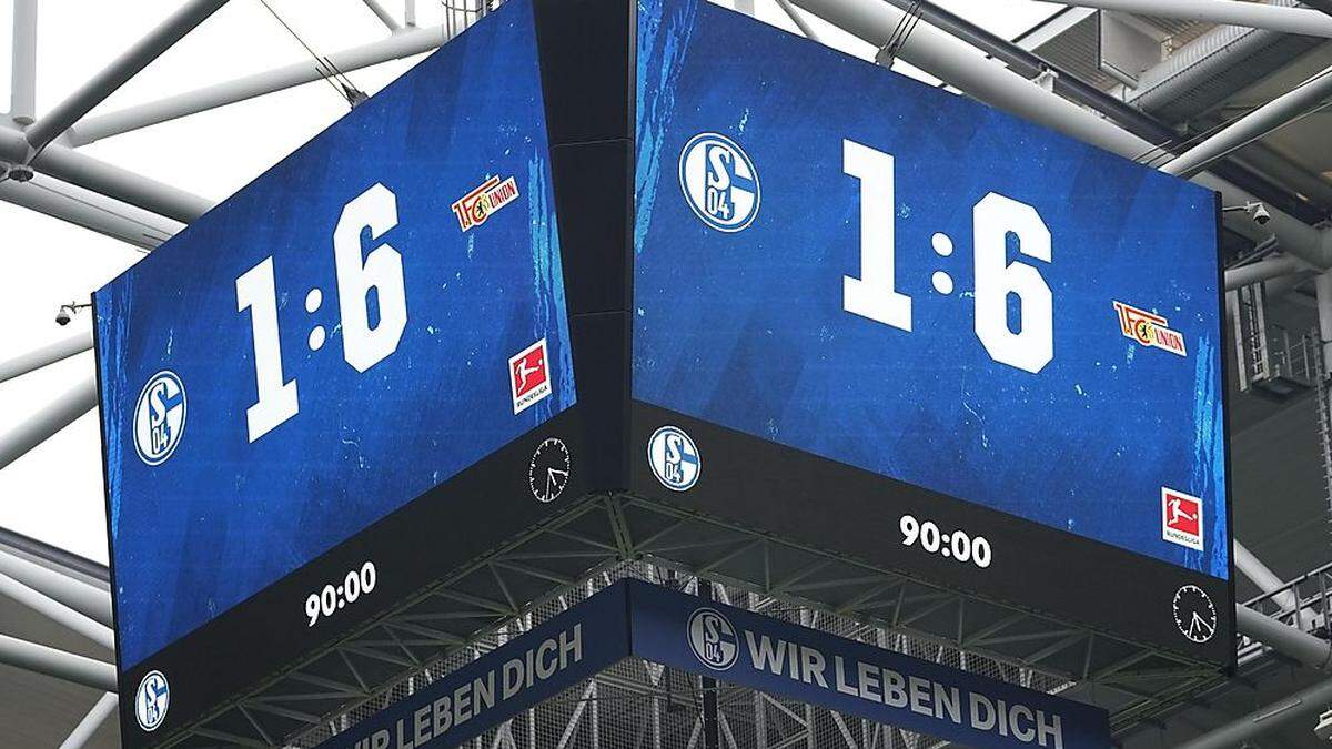 Schalke musste gegen Union Berlin eine bittere Heimniederlage einstecken