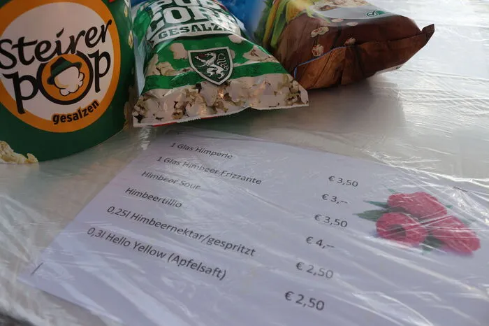 ...waren nur eine himbeerige Kreation, die es zu genießen gab.