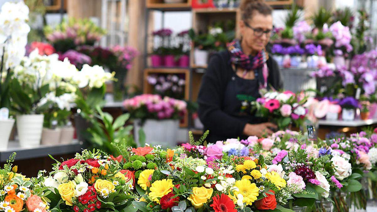 Umsätze im Blumenhandel sind stark eingebrochen. Appell der Innung: Bei heimischen Händlern online bestellen