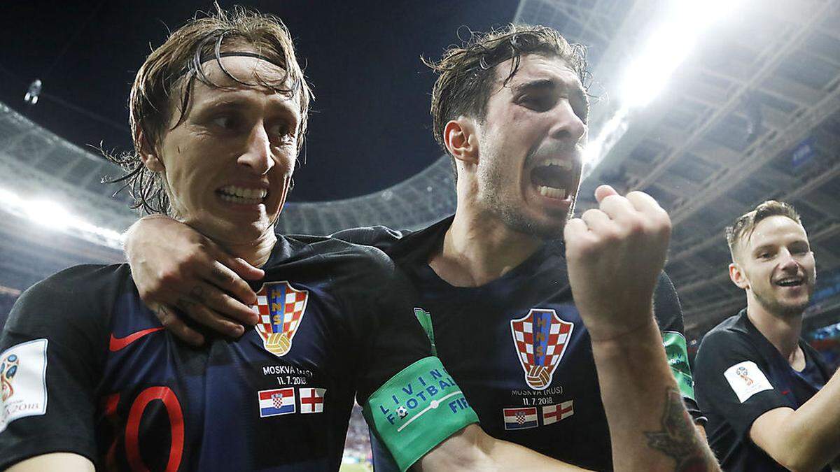 Modric und Vrsaljko jubelten