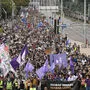Auch auf den Straßen Ungarns war gegen die Entlassung des  Index.hu-Chefredakteurs protestiert worden.