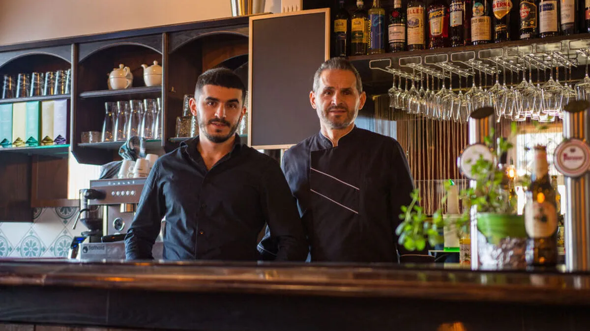 Dionit (links) und Gezim Shala eröffneten ihre Pizzeria Fortezza 