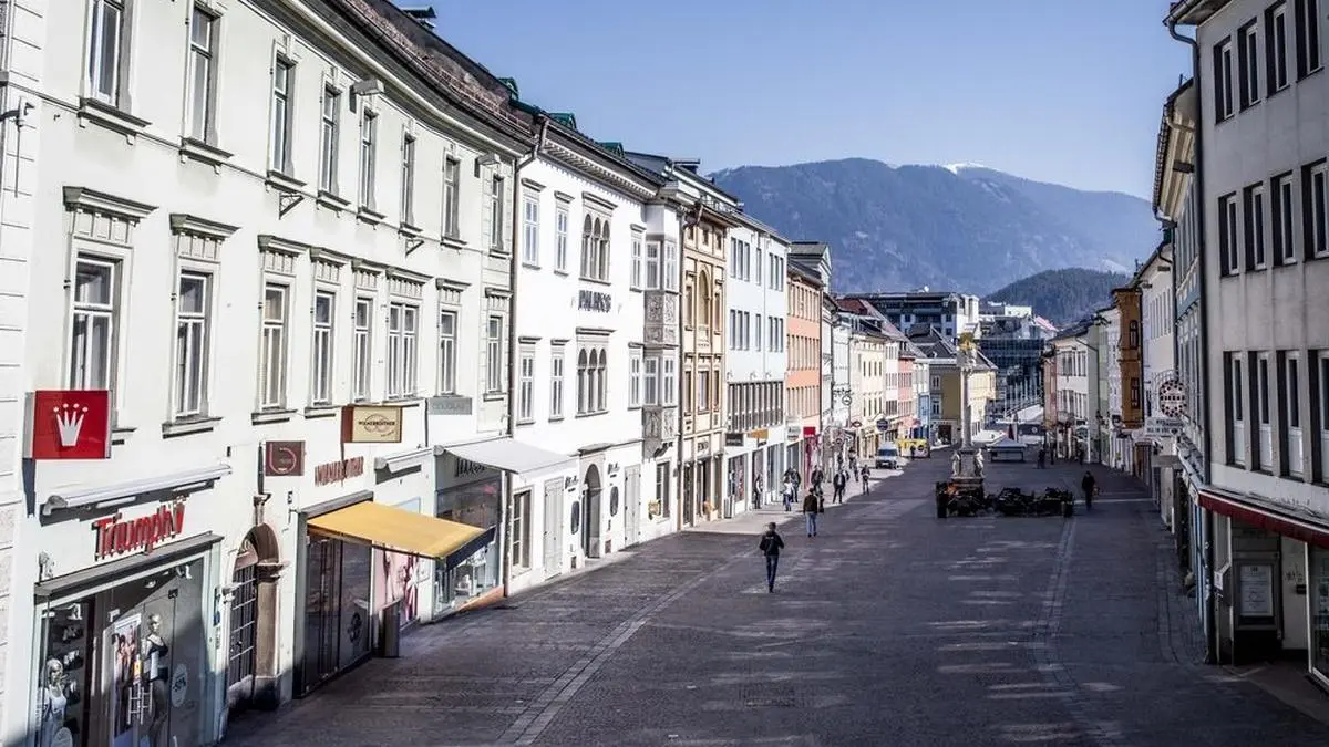 Der Villacher Hauptplatz