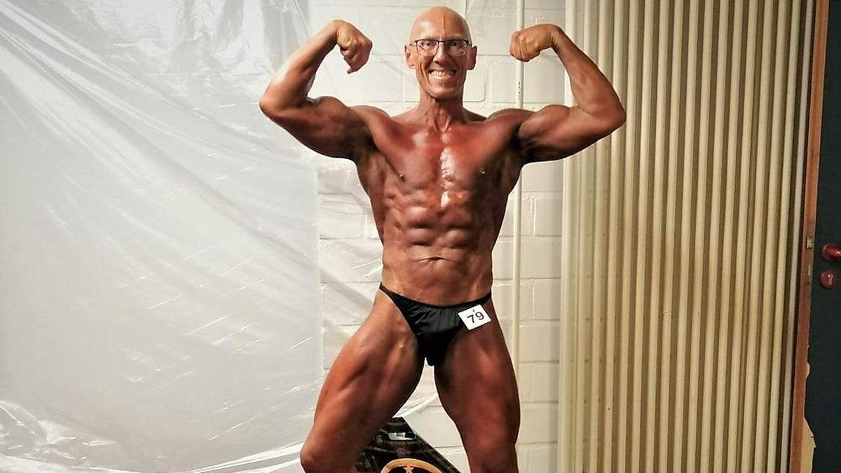 Bernd Enzi war bereits mehrfach Bodybuilding-Staatsmeister