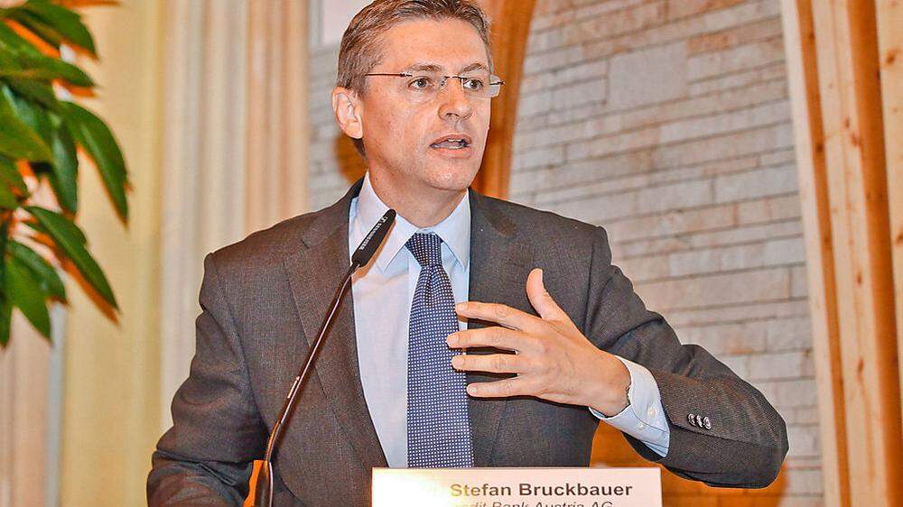 Bank-Austria-Chefökonom Stefan Bruckbauer