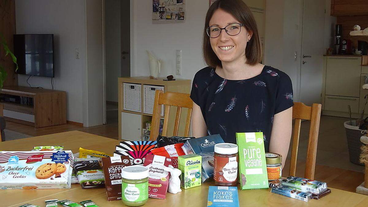Eva-Maria Ablasser hat einen Onlineshop mit zuckerfreien Genussmitteln gegründet
