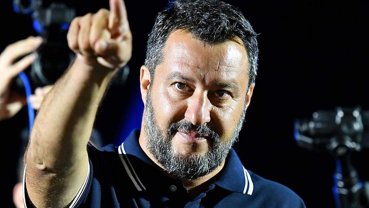 Italiens Innenminister Matteo Salvini 