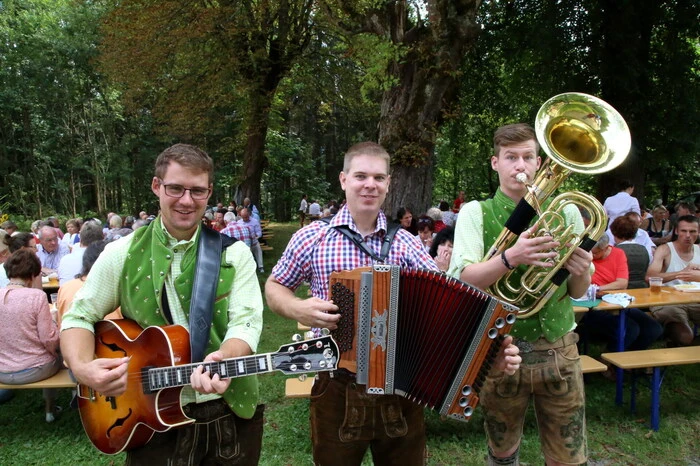 Für den musikalischen Aufputz sorgten die "Kulmer Buam".