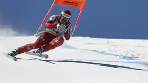 Vincent Kriechmayr war im Abfahrtstraining Dritter