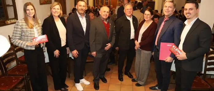 Die Spitzenkandidatinnen und -kandidaten aus Bad Radkersburg stellten sich den Fragen der Kleine Zeitung-Redakteure Julia Schuster und Jonas Rettenegger 