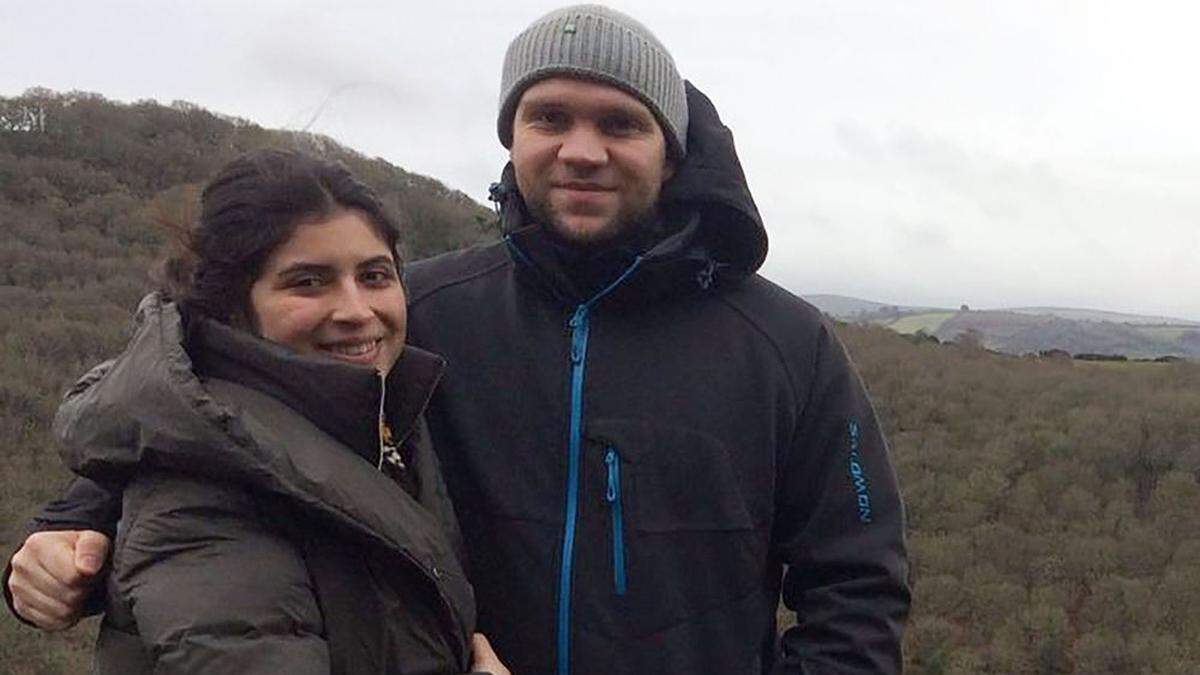 Matthew Hedges mit seiner Frau Daniela Tejada