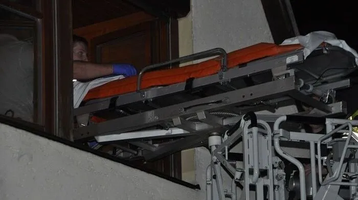 Die Helfer im Einsatz