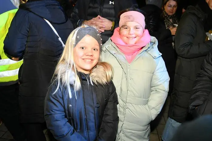 Rückersdorfer Krampuslauf; Sportplatz Rückersdorf; Perchtengruppe Bad Eisenkappel; Fotograf Thomas Hude; Aufnahmedatum 28.11.2025; Schauspiel; 20 Jahre Jubiläum; Theater; Kultur; Nikolo