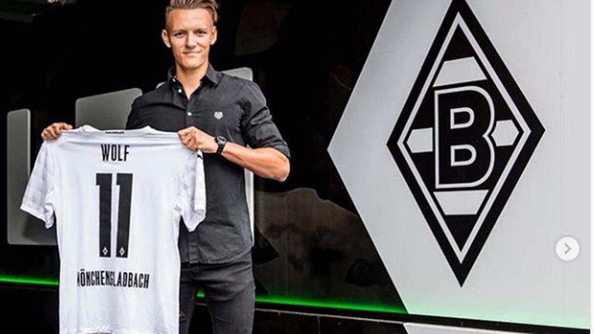 Hannes Wolf mit neuem Trikot