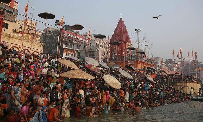An den Ghats von Varanasi
