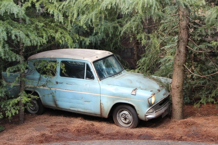 Bis 28. Februar ist Schloss Hogwarts in Japan (Wizarding World of Harry Potter™) noch in magisches Winterweiß gehüllt. Ein paar Hauptdarsteller: der magische Ford Anglia, der Winterball und warmes Butterbier.