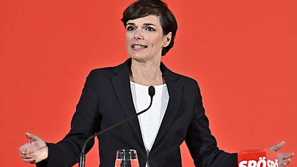 SPÖ Bundesparteivorsitzende Pamela Rendi-Wagner 