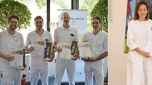 Fabian Hohenwarter, Alexander Todoroff, Georg Allmayer, Mario Tamegger und Sanja Zuljevic (von links)