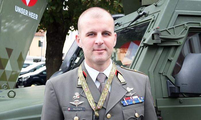 Oberst Markus Reisner forscht an der Militärakademie Wiener Neustadt