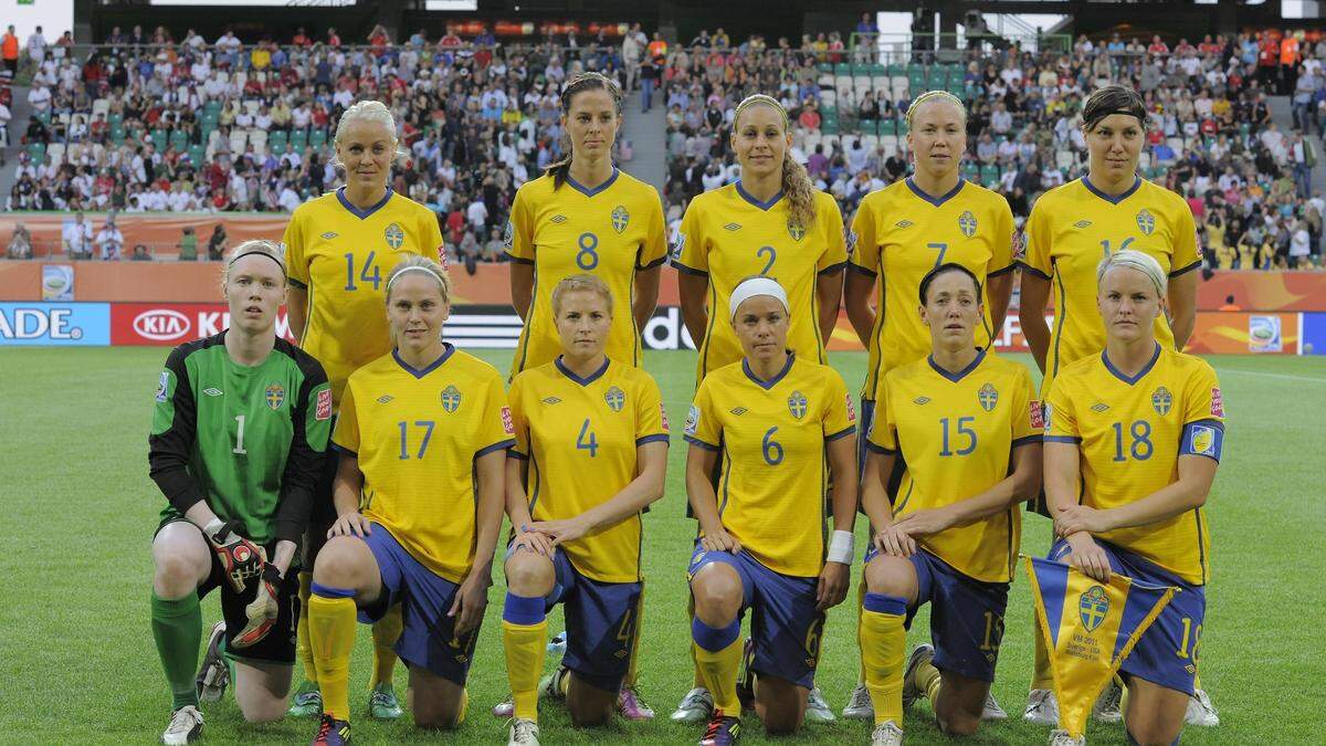 Schwedens WM-Team von 2011 