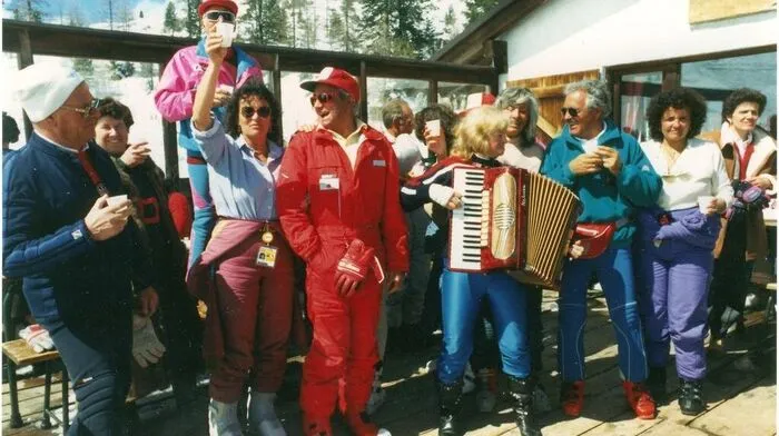 Beim Musizieren, wie hier in Cortina d’Ampezzo, fühlte sich die gebürtige Südtirolerin am wohlsten