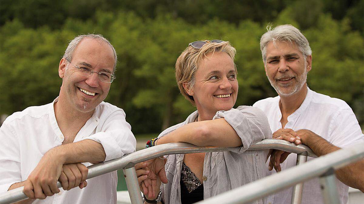 Martin Kasmannhuber, Jutta Berger und Heinz Gerersdorfer (von links) 